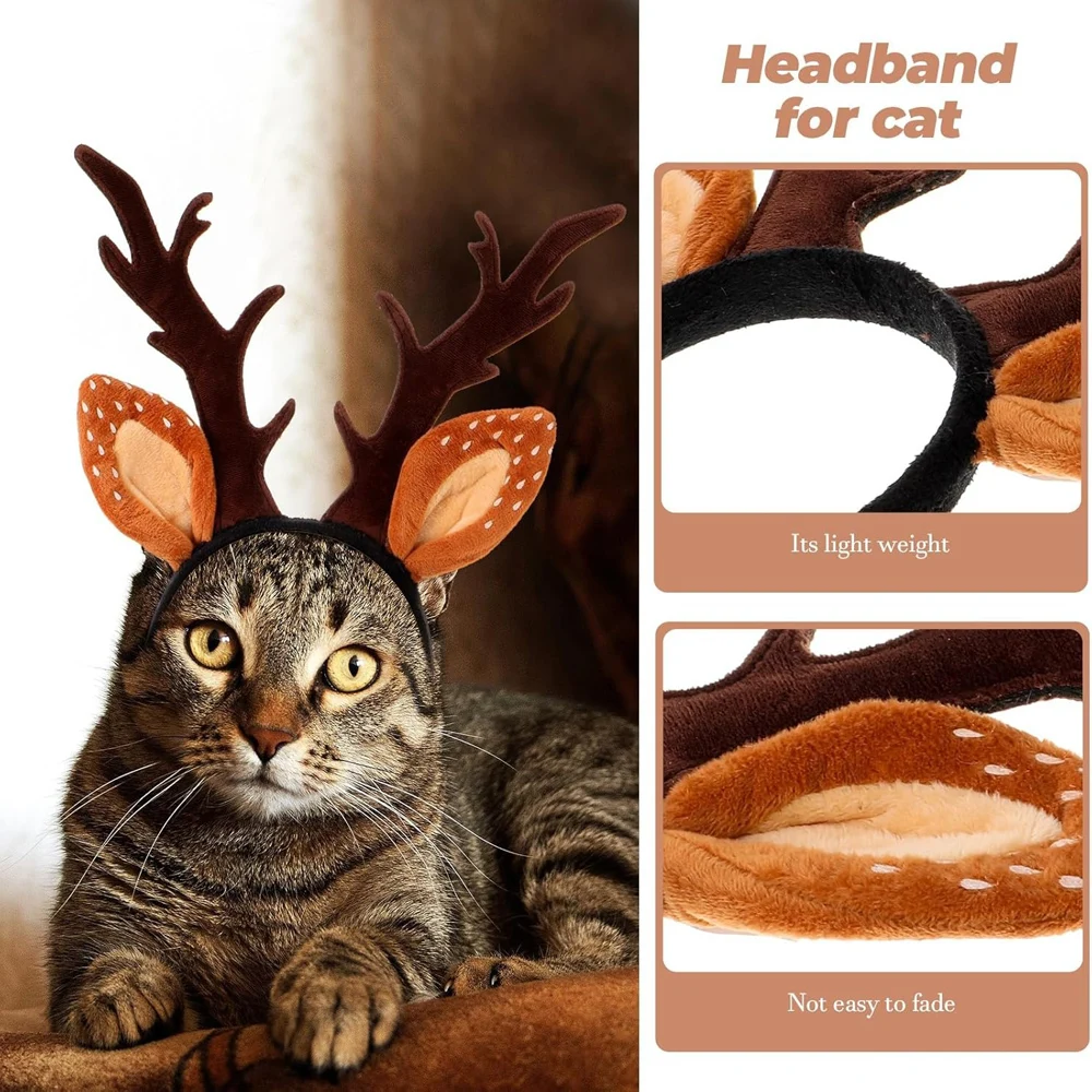 Fasce per cani Costume da cerv - Reindeer Antlers Headband recensione e prezzo