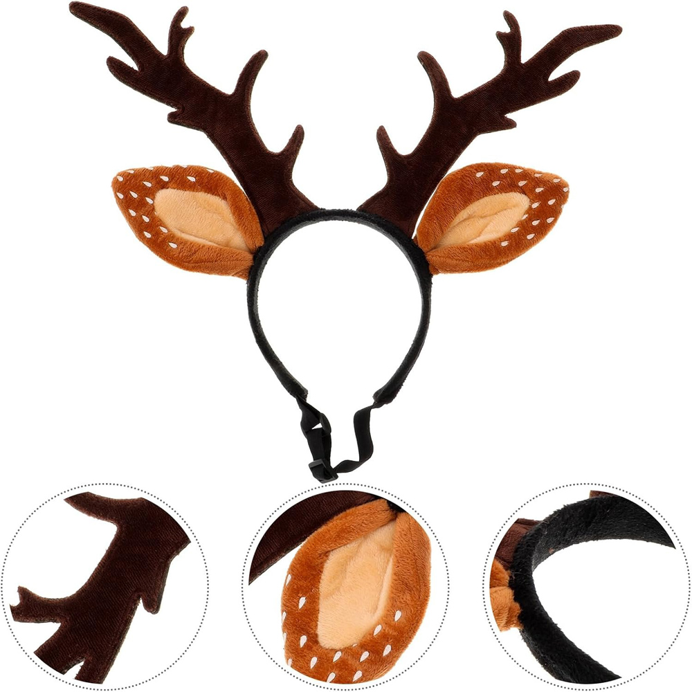 Fasce per cani Costume da cerv - Reindeer Antlers Headband recensione e prezzo