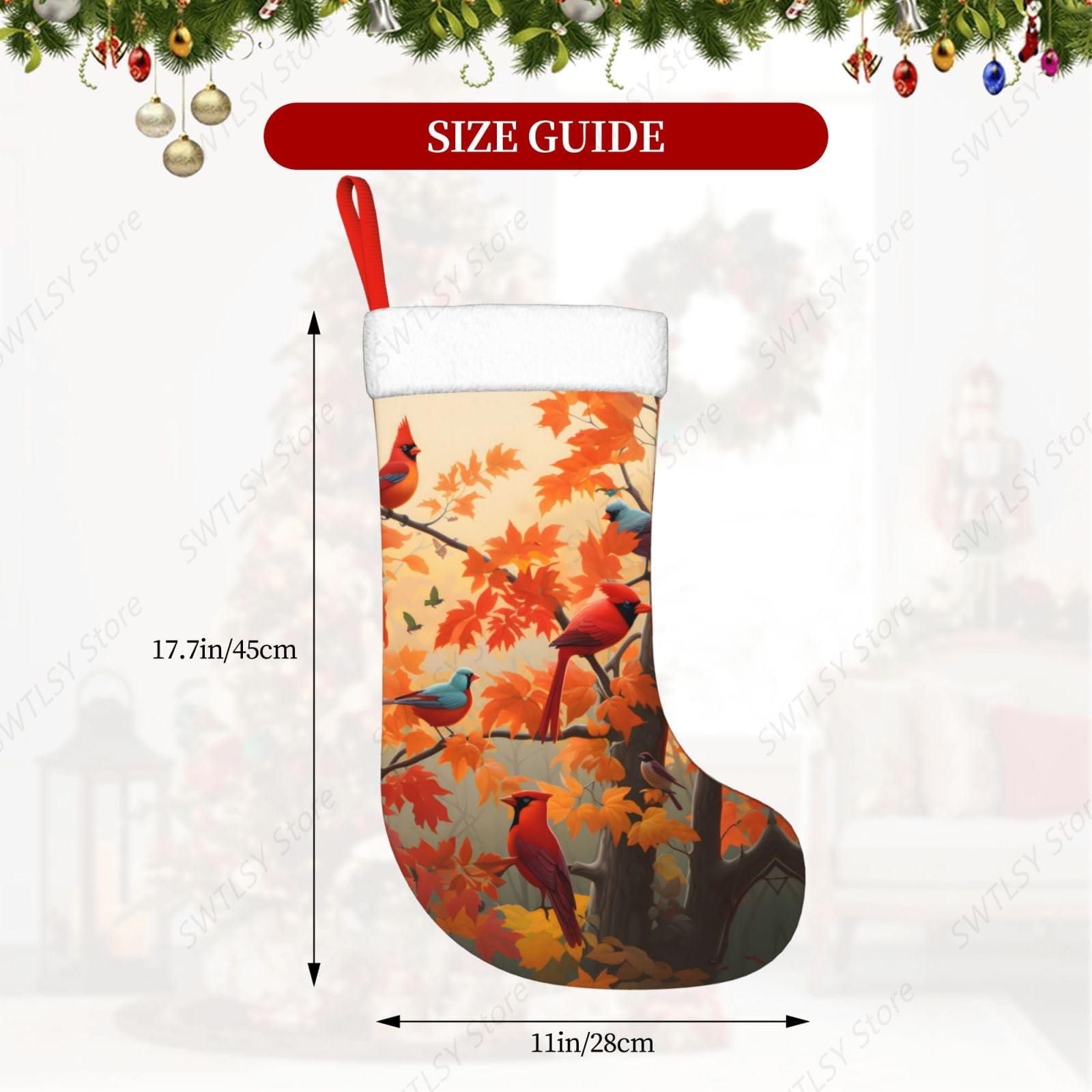 Calze natalizie di grandi dime - Christmas Stocking Hanging recensione e prezzo