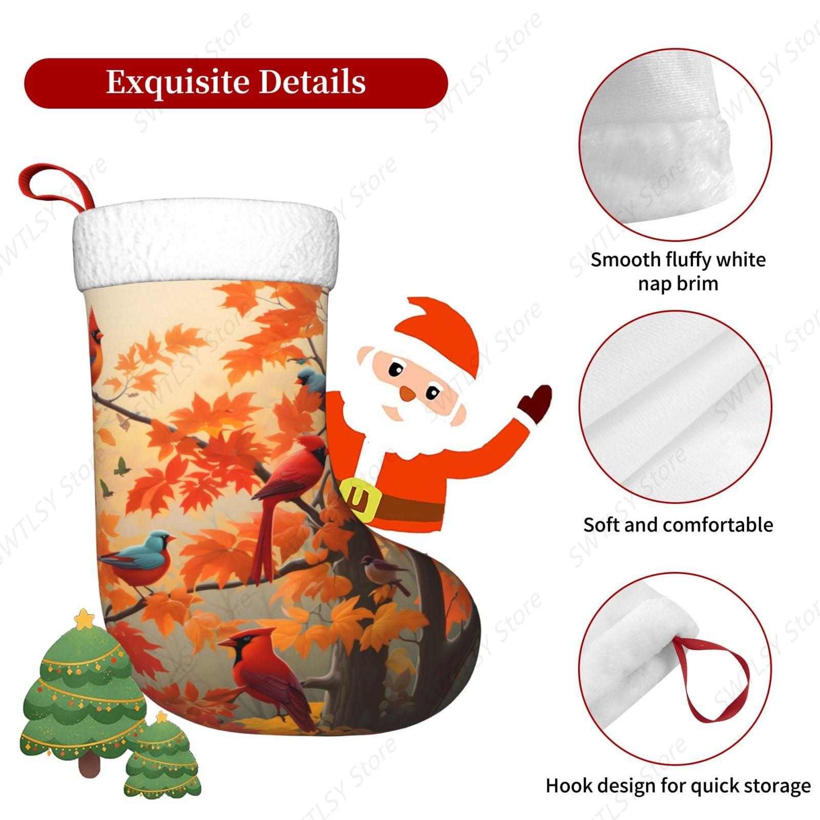 Calze natalizie di grandi dime - Christmas Stocking Hanging recensione e prezzo
