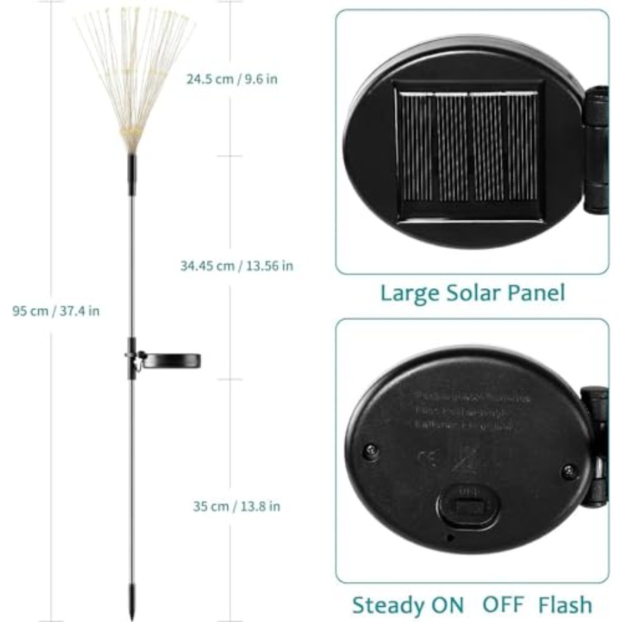 Luci Solari a Forma di Fuochi  - Christmas Lights Outdoor recensione e prezzo