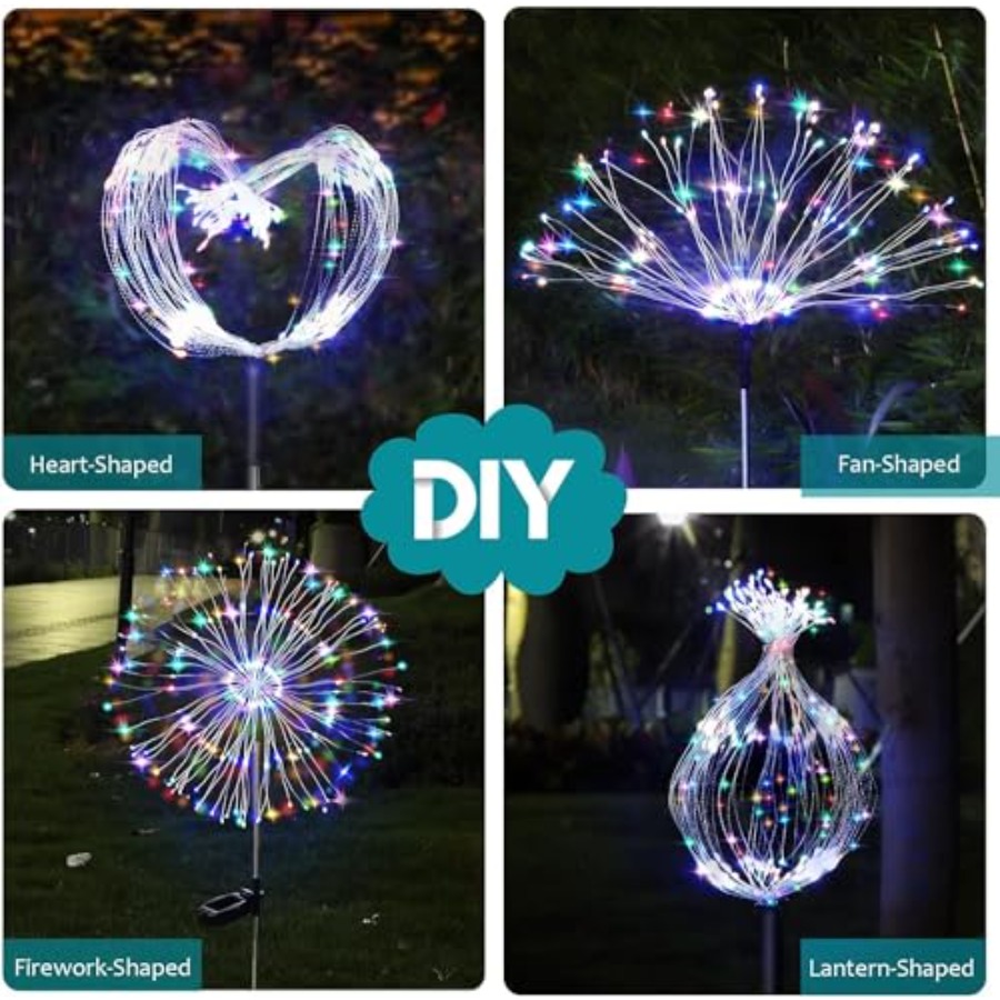 Luci Solari a Forma di Fuochi  - Christmas Lights Outdoor recensione e prezzo