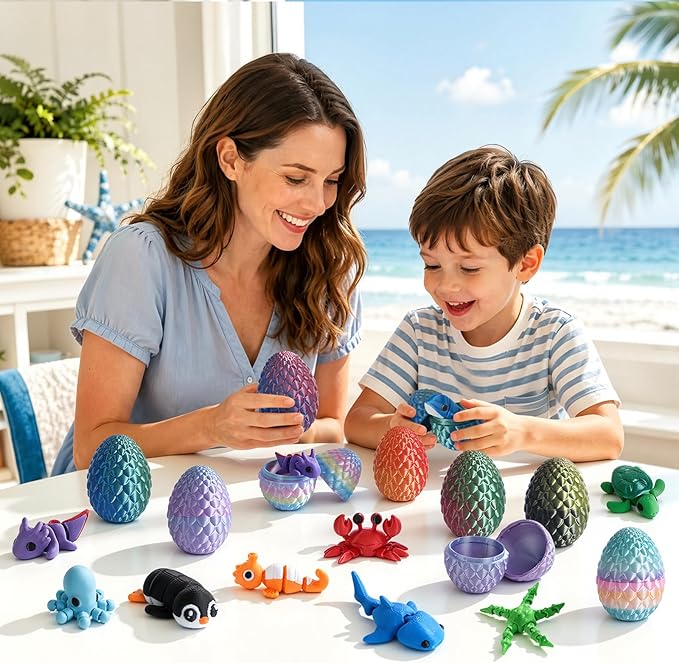 24 Pezzi Uova Sorpresa Stampat - Advent Calendar Gift recensione e prezzo