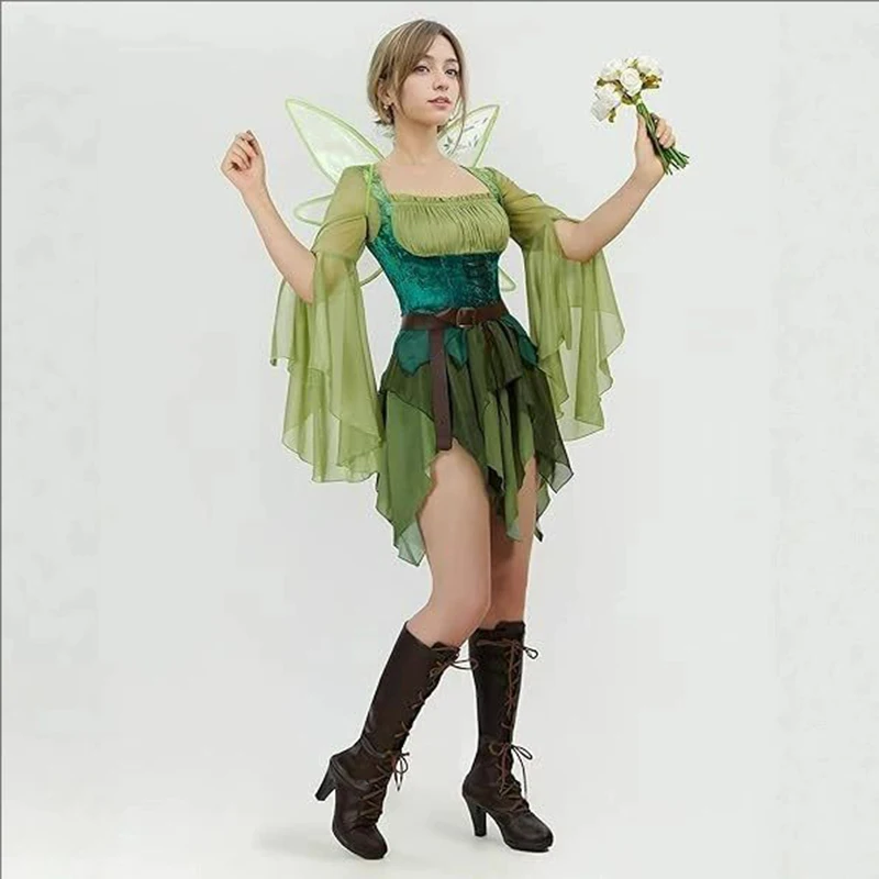 Abito da Elfo Medievale Verde  - Elf Costume Christmas recensione e prezzo