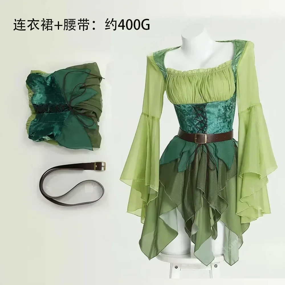 Abito da Elfo Medievale Verde  - Elf Costume Christmas recensione e prezzo